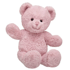 Light pink teddy bear.